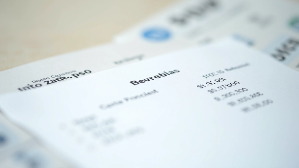 Documento de nómina con cálculos de salario bruto y neto