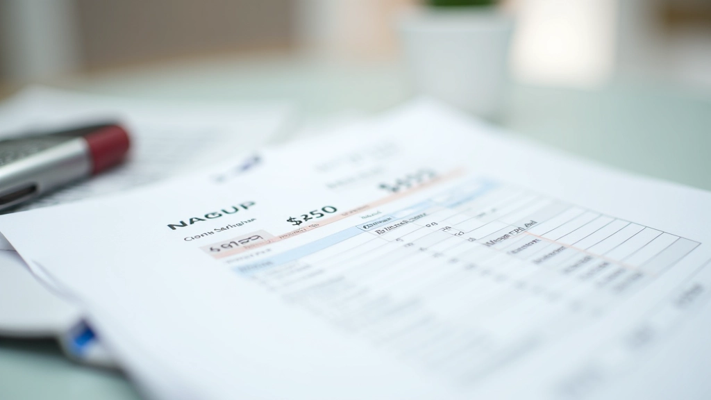 Ilustración de nómina con línea de salario bruto destacada en la parte superior del recibo