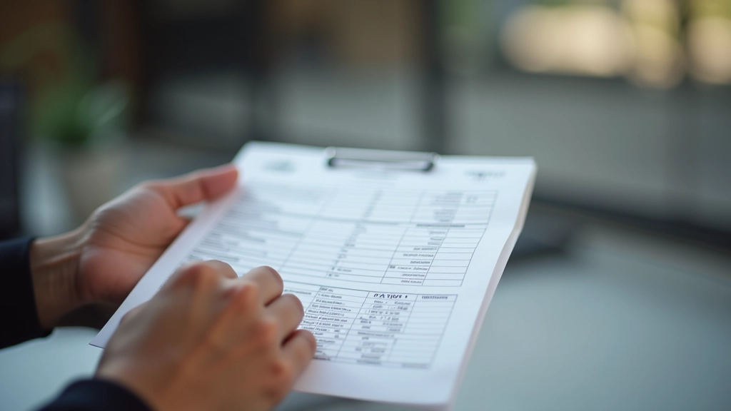 Persona analizando retención de IRPF en nómina